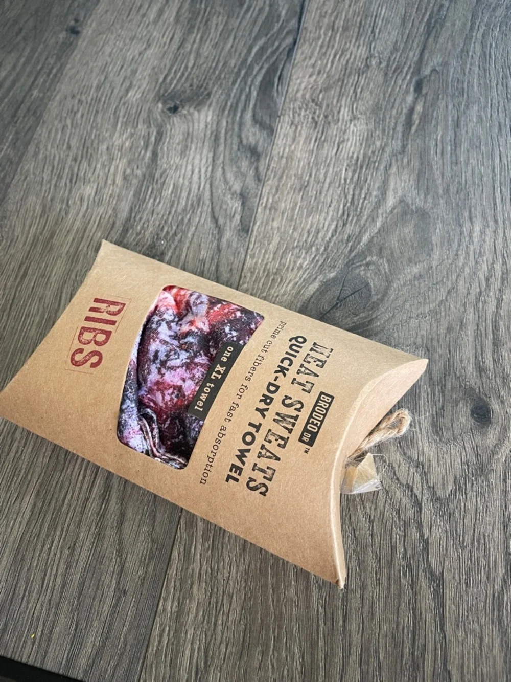 Brodeo Dr Meat Sweats Quick-Dry Hand Towel - Ribs (Multicolor)